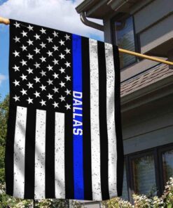 dallas police flag thin blue line qnn595f 6701