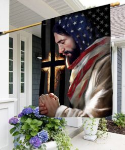 Dear God Let Them See You In Me Jesus Flag TQN318F