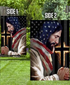 dear god let them see you in me jesus flag tqn318f 3322