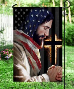 dear god let them see you in me jesus flag tqn318f 6079