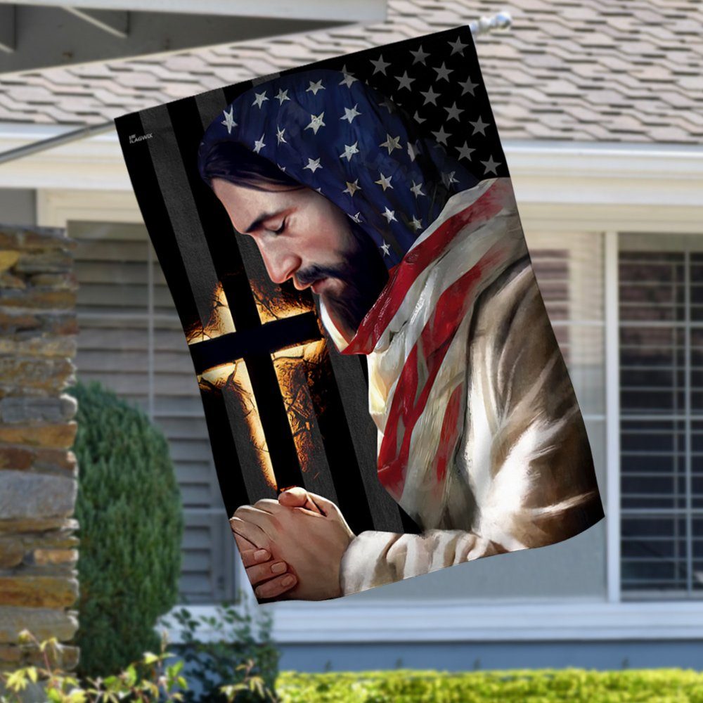 Dear God Let Them See You In Me Jesus Flag TQN318F - Image 4