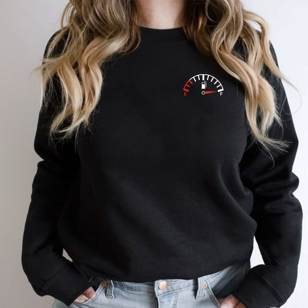 Dear Santa All I Want For Christmas Is A Full Tank Of Gas Sweatshirt TPT453SW - Image 3