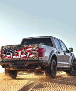 deer american truck tailgate decal sticker wrap 1893