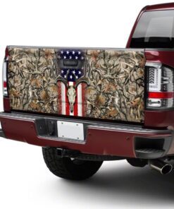 deer american truck tailgate decal sticker wrap 3591