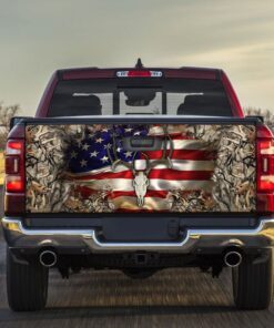 Deer American Truck Tailgate Decal Sticker Wrap