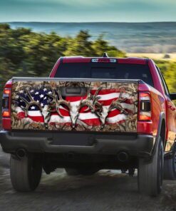 deer american truck tailgate decal sticker wrap 8785
