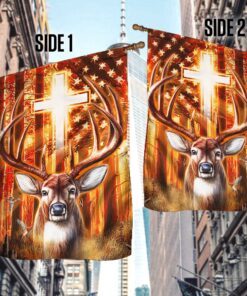 deer hunting american flag thh3627f 1564