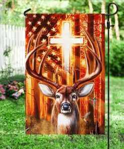 deer hunting american flag thh3627f 5352