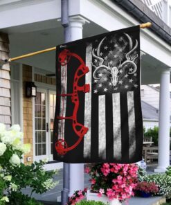 Deer Hunting American U.S. Flag