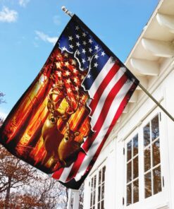 deer hunting american us flag 3920