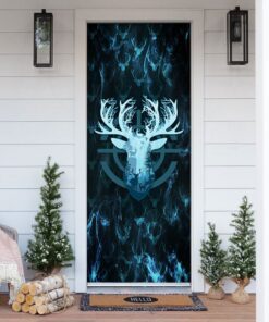 deer hunting door cover 7196