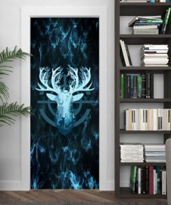 deer hunting door cover 7497