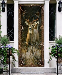 Deer Hunting Door Cover