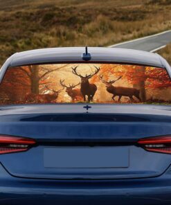 deer hunting rear window decal mbh82cd 7301
