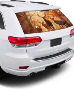deer hunting rear window decal mbh82cd 8206
