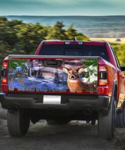 deer truck tailgate decal sticker wrap 2955