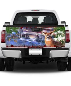 deer truck tailgate decal sticker wrap 5176