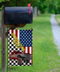 demolition derby flag 1737