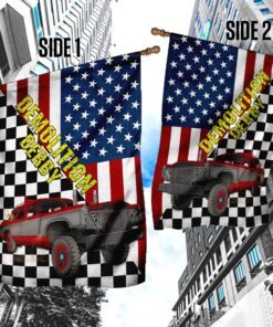 demolition derby flag 2092