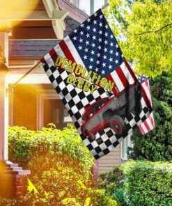 demolition derby flag 2827