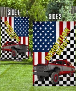 demolition derby flag 5975