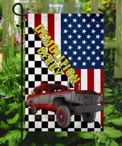 demolition derby flag 6726