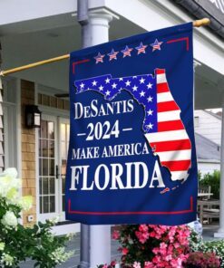 DeSantis 2024 Make America Florida Flag BNN543F