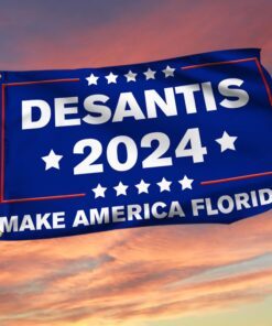 DeSantis 2024 Make America Florida Grommet Flag MLN398GF