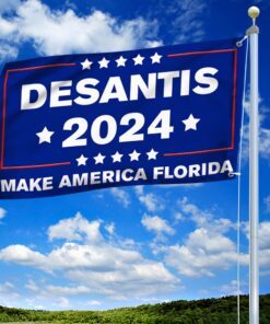 desantis 2024 make america florida grommet flag mln398gf 8764