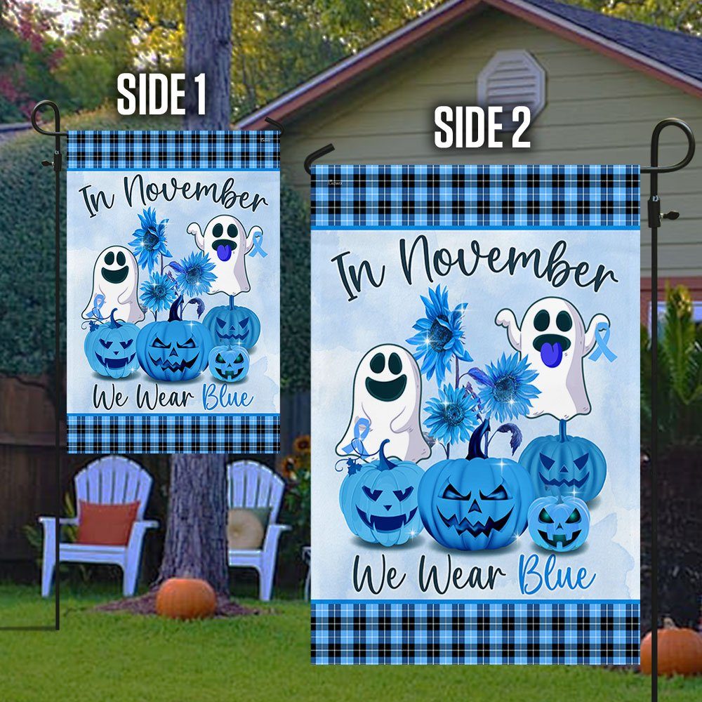 Diabetes Awareness Month Flag In November We Wear Blue LNT540Fv3 - Image 5
