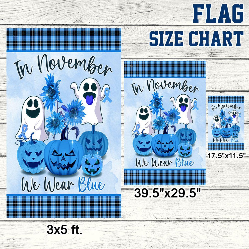 Diabetes Awareness Month Flag In November We Wear Blue LNT540Fv3 - Image 7