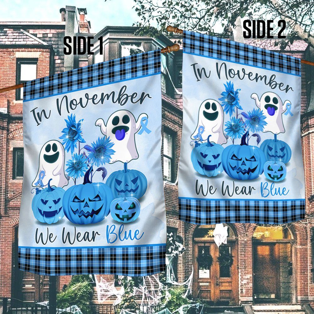 Diabetes Awareness Month Flag In November We Wear Blue LNT540Fv3 - Image 2
