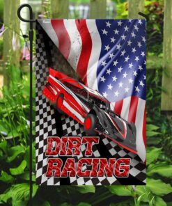 dirt late model racing flag 3165