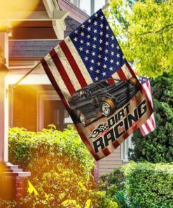 dirt modified racing flag 2359