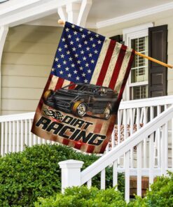 dirt modified racing flag 7304