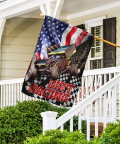 dirt racing life flag 6458