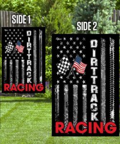 dirt track racing flag 2554