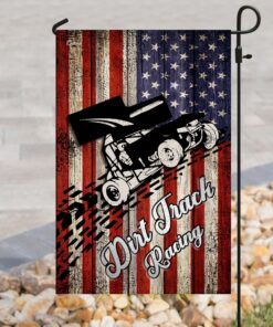 dirt track racing flag 6155