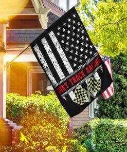 dirt track racing flag 7087