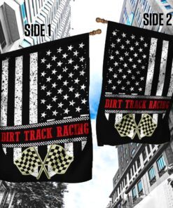 dirt track racing flag 7286
