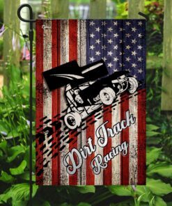 dirt track racing flag 7958