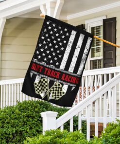 dirt track racing flag 8976