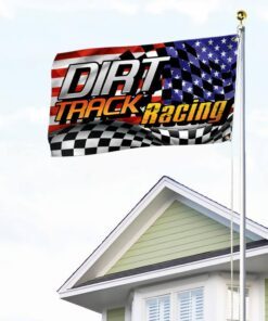 dirt track racing grommet flag bnn02gf 1561