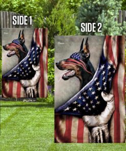doberman pinscher flag 3510