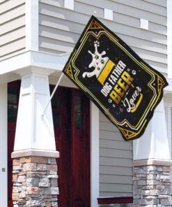 dog father beer lover flag 1810