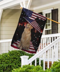 dog flag american golden retriver dog flag ntt47fv2 8515