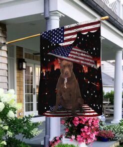 Dog Flag American Pit Bull Dog Flag NTT47F