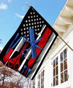 dog groomer flag 2710