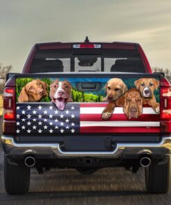 Dog Truck Tailgate Decal Sticker Wrap Adventure NTT51TD