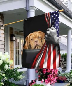 Dogue De Bordeaux Lover American US Flag